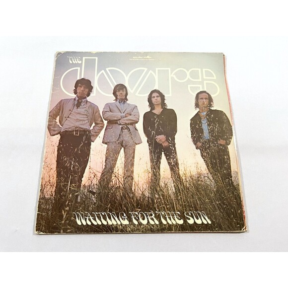 THE DOORS - Waiting for the Sun Vinyl LP Elektra EKS-74024 Red Label Gatefold - Picture 2 of 9